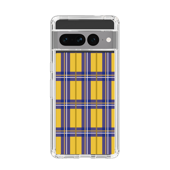 スリムプロテクションケース［ Tartan Check - Yellow ］