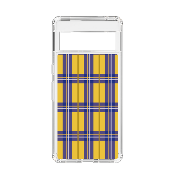 スリムプロテクションケース［ Tartan Check - Yellow ］