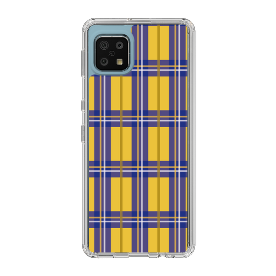 スリムプロテクションケース［ Tartan Check - Yellow ］