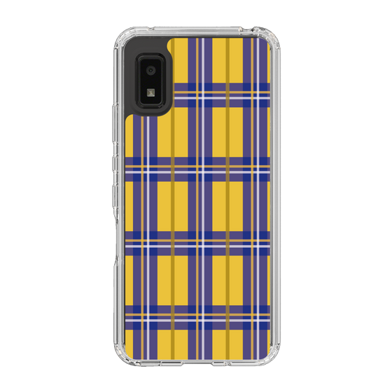 スリムプロテクションケース［ Tartan Check - Yellow ］