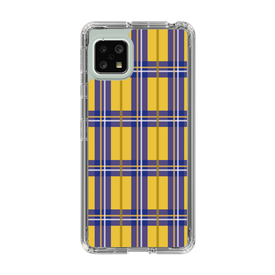 スリムプロテクションケース［ Tartan Check - Yellow ］