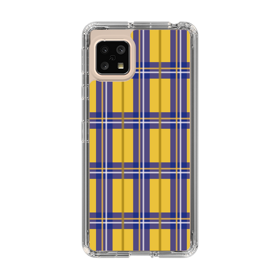 スリムプロテクションケース［ Tartan Check - Yellow ］