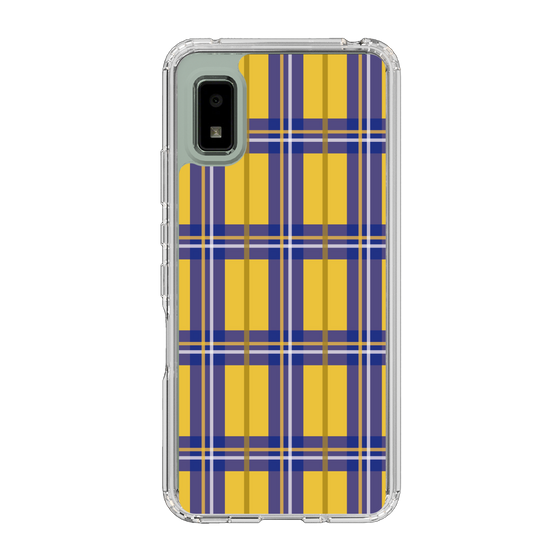 スリムプロテクションケース［ Tartan Check - Yellow ］