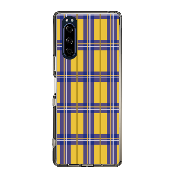 スリムプロテクションケース［ Tartan Check - Yellow ］