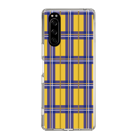 スリムプロテクションケース［ Tartan Check - Yellow ］
