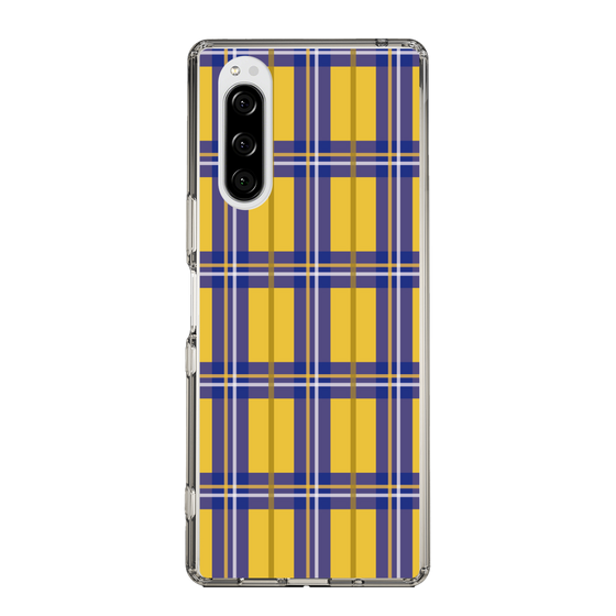 スリムプロテクションケース［ Tartan Check - Yellow ］