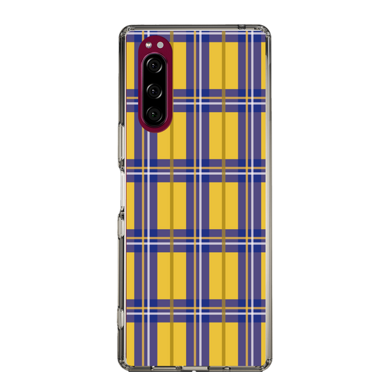 スリムプロテクションケース［ Tartan Check - Yellow ］