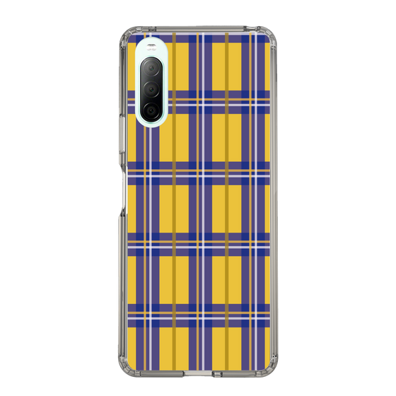 スリムプロテクションケース［ Tartan Check - Yellow ］
