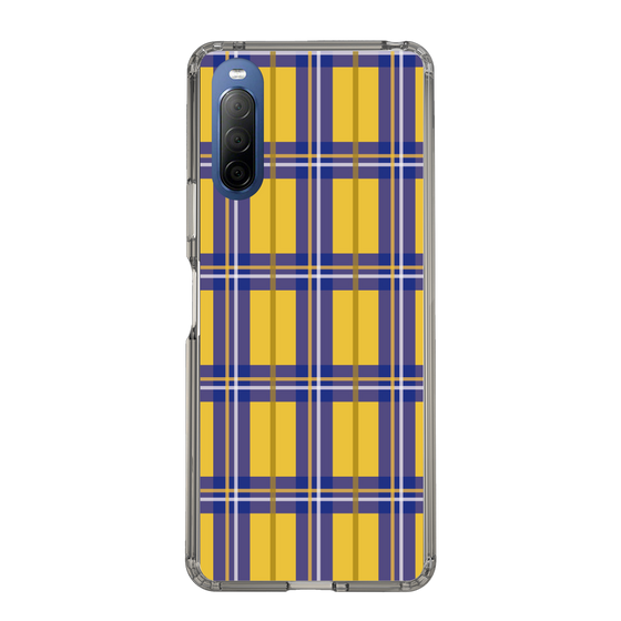 スリムプロテクションケース［ Tartan Check - Yellow ］