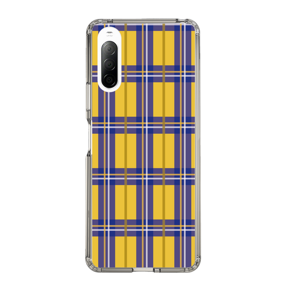 スリムプロテクションケース［ Tartan Check - Yellow ］