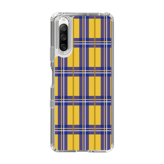 スリムプロテクションケース［ Tartan Check - Yellow ］