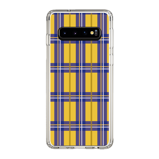 スリムプロテクションケース［ Tartan Check - Yellow ］