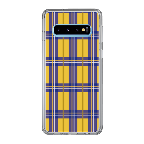 スリムプロテクションケース［ Tartan Check - Yellow ］