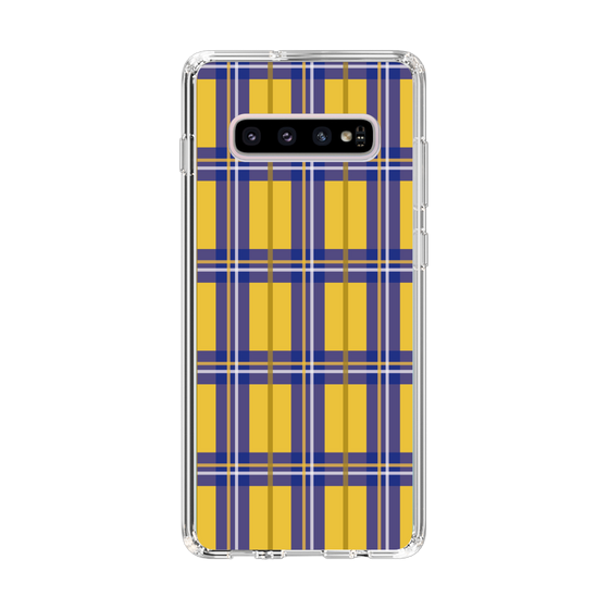 スリムプロテクションケース［ Tartan Check - Yellow ］