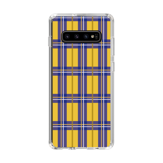 スリムプロテクションケース［ Tartan Check - Yellow ］