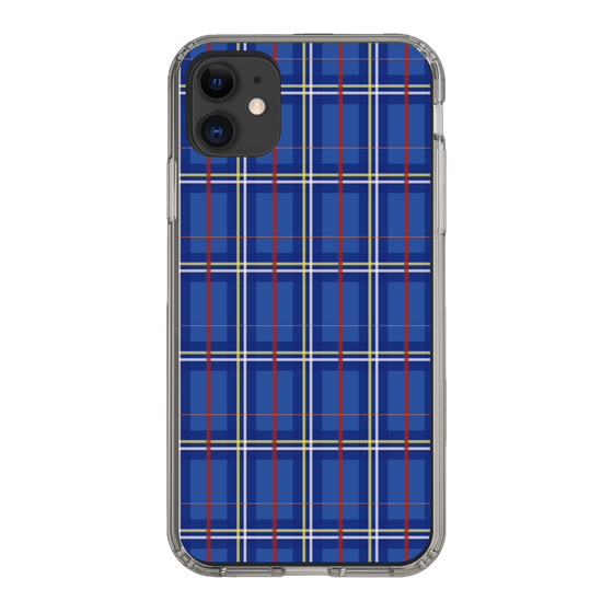 スリムプロテクションケース［ Tartan Check - Blue ］