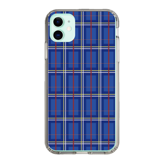 スリムプロテクションケース［ Tartan Check - Blue ］