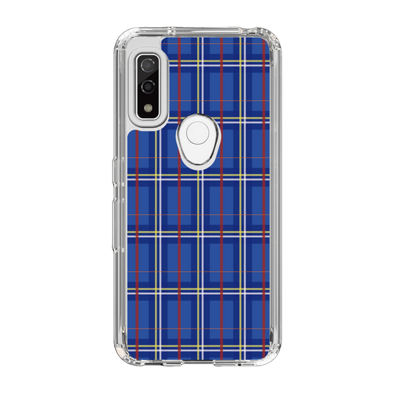 スリムプロテクションケース［ Tartan Check - Blue ］