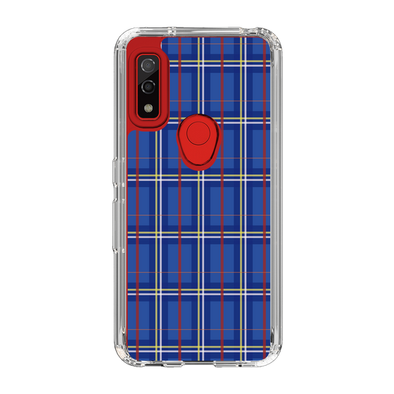 スリムプロテクションケース［ Tartan Check - Blue ］