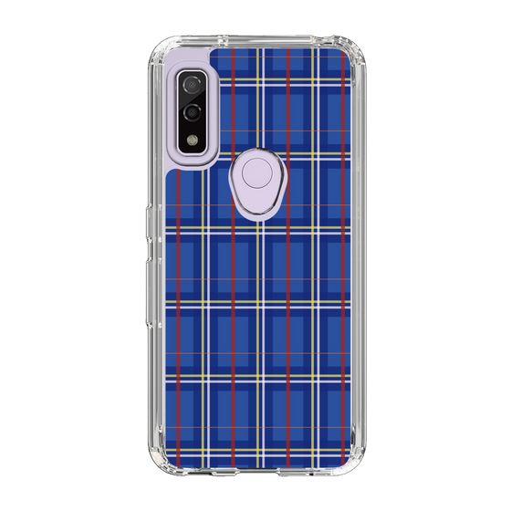 スリムプロテクションケース［ Tartan Check - Blue ］