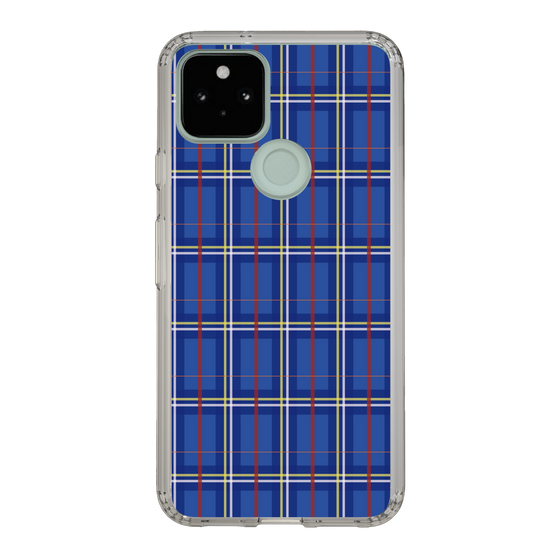 スリムプロテクションケース［ Tartan Check - Blue ］