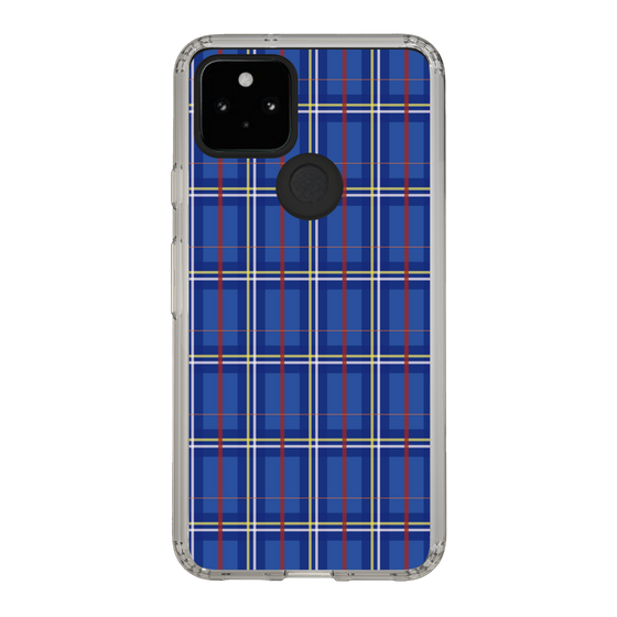 スリムプロテクションケース［ Tartan Check - Blue ］