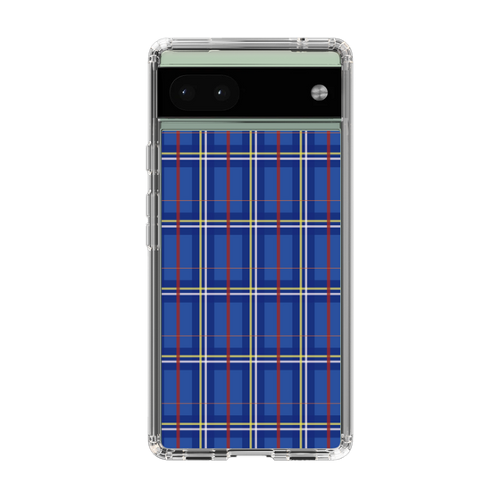 スリムプロテクションケース［ Tartan Check - Blue ］