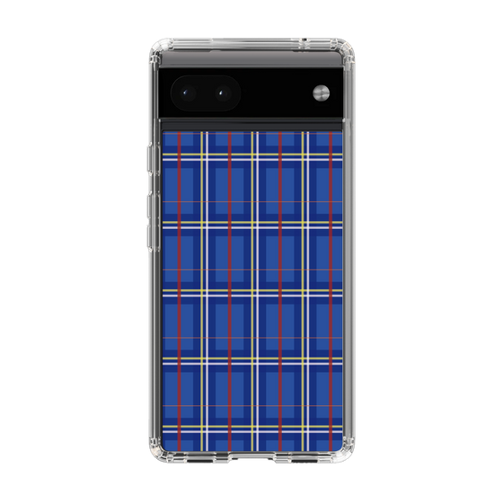 スリムプロテクションケース［ Tartan Check - Blue ］