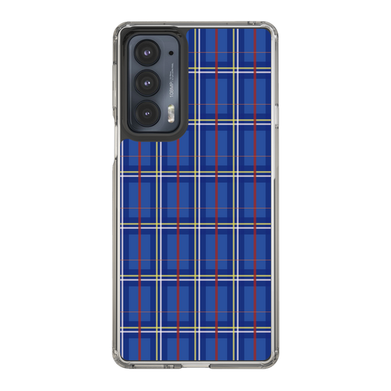 スリムプロテクションケース［ Tartan Check - Blue ］