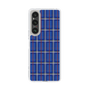 スリムプロテクションケース［ Tartan Check - Blue ］