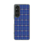 スリムプロテクションケース［ Tartan Check - Blue ］