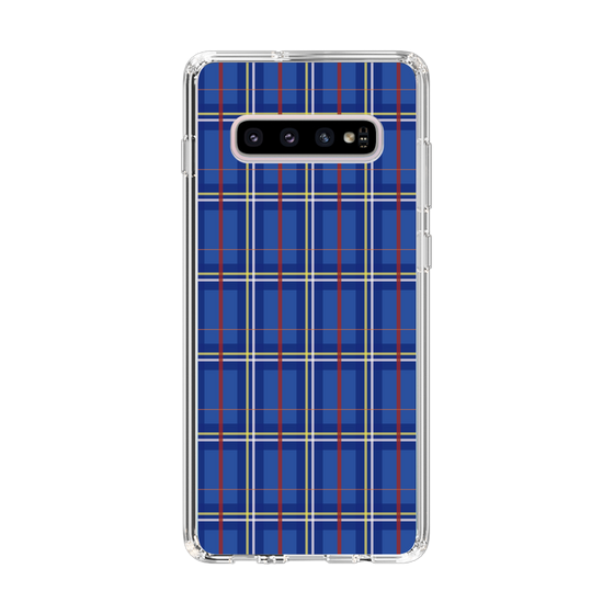 スリムプロテクションケース［ Tartan Check - Blue ］