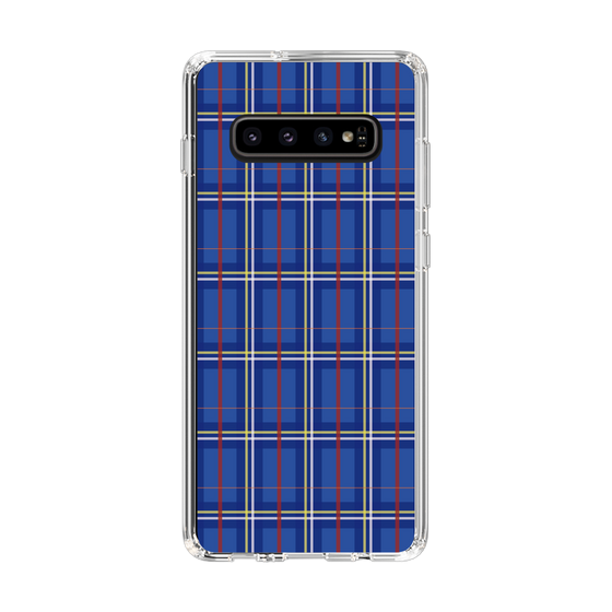 スリムプロテクションケース［ Tartan Check - Blue ］