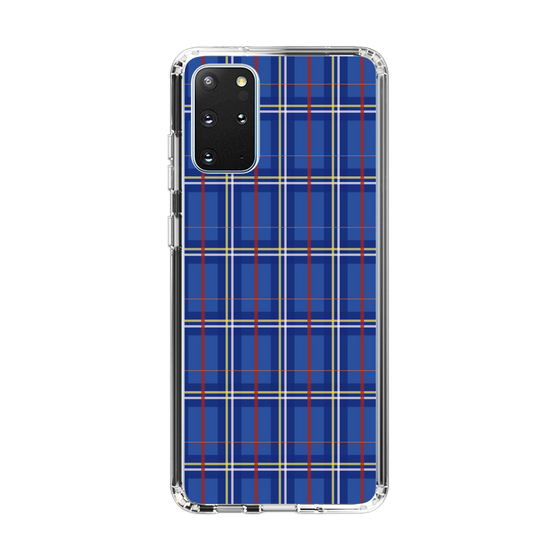 スリムプロテクションケース［ Tartan Check - Blue ］