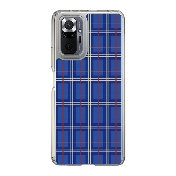 スリムプロテクションケース［ Tartan Check - Blue ］