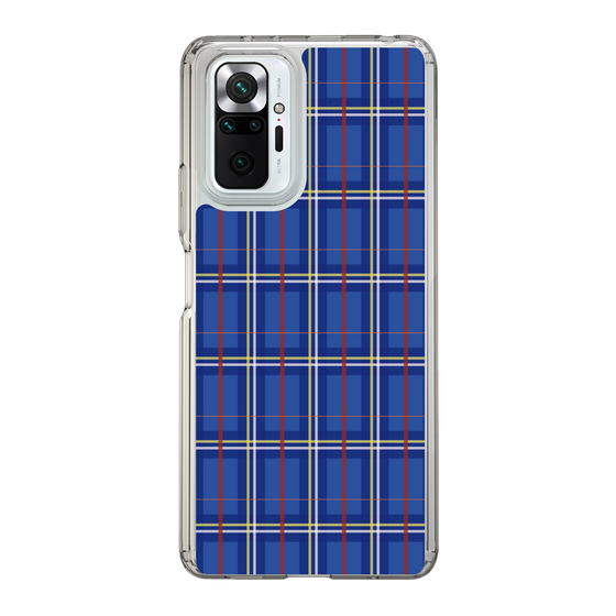 スリムプロテクションケース［ Tartan Check - Blue ］