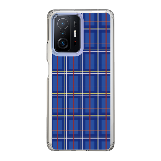 スリムプロテクションケース［ Tartan Check - Blue ］