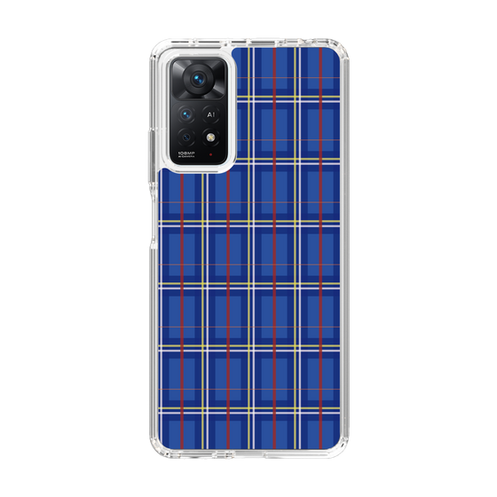 スリムプロテクションケース［ Tartan Check - Blue ］