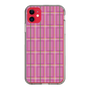 スリムプロテクションケース［ Tartan Check - Pink ］