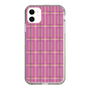 スリムプロテクションケース［ Tartan Check - Pink ］