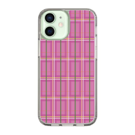 スリムプロテクションケース［ Tartan Check - Pink ］