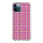 スリムプロテクションケース［ Tartan Check - Pink ］