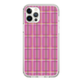 スリムプロテクションケース［ Tartan Check - Pink ］