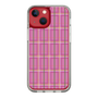 スリムプロテクションケース［ Tartan Check - Pink ］
