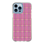 スリムプロテクションケース［ Tartan Check - Pink ］