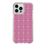 スリムプロテクションケース［ Tartan Check - Pink ］