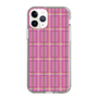 スリムプロテクションケース［ Tartan Check - Pink ］