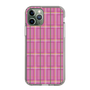 スリムプロテクションケース［ Tartan Check - Pink ］
