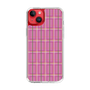 スリムプロテクションケース［ Tartan Check - Pink ］