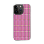 スリムプロテクションケース［ Tartan Check - Pink ］